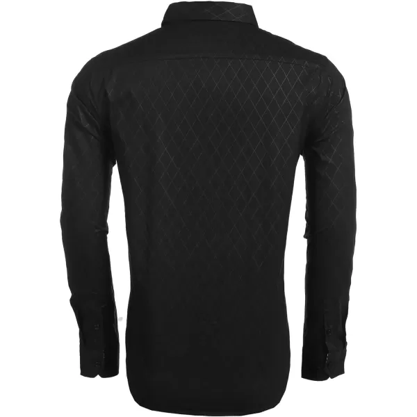 COOFANDY Men's Business Dress Shirt Long Sleeve Slim Fit Casual Button Down Shirt
