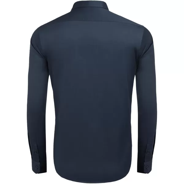 COOFANDY Men's Business Dress Shirt Long Sleeve Slim Fit Casual Button Down Shirt