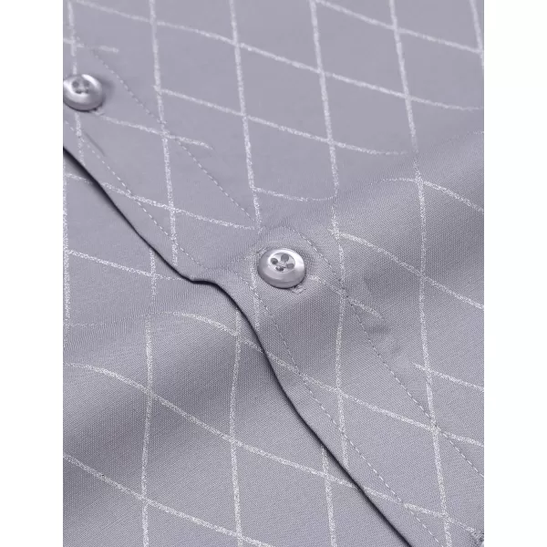 COOFANDY Men's Business Dress Shirt Long Sleeve Slim Fit Casual Button Down Shirt