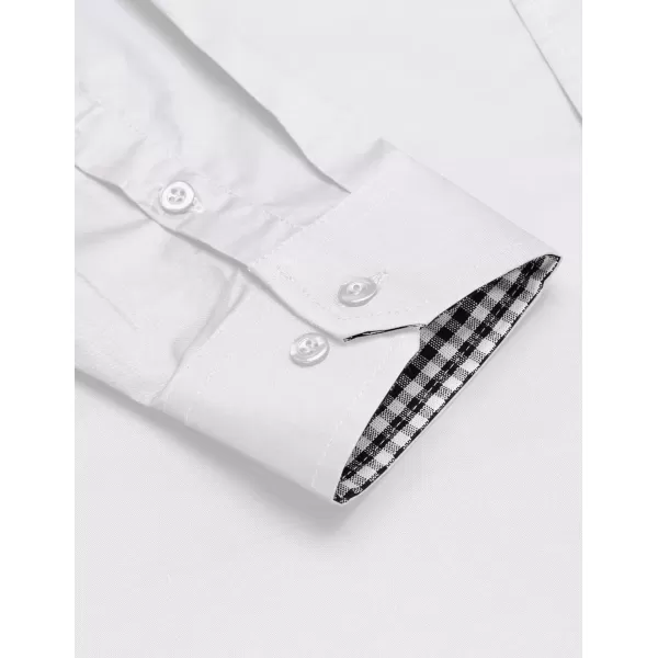 COOFANDY Men's Business Dress Shirt Long Sleeve Slim Fit Casual Button Down Shirt
