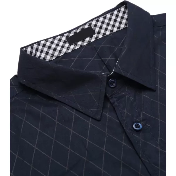 COOFANDY Men's Business Dress Shirt Long Sleeve Slim Fit Casual Button Down Shirt