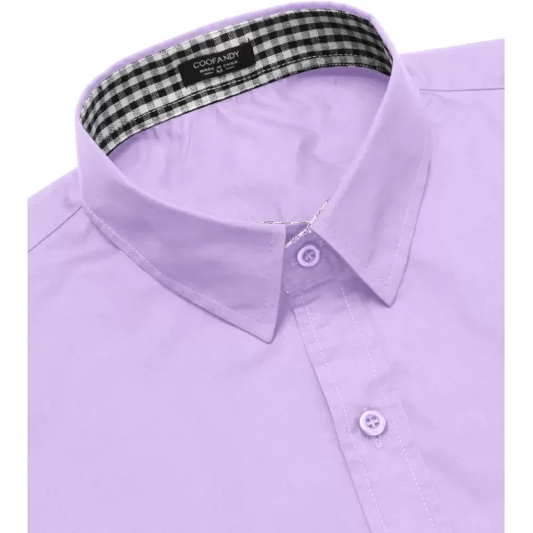 COOFANDY Men's Business Dress Shirt Long Sleeve Slim Fit Casual Button Down Shirt
