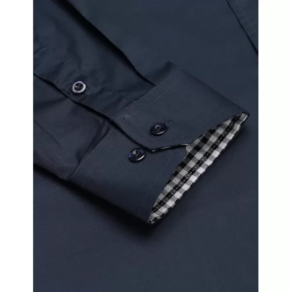 COOFANDY Men's Business Dress Shirt Long Sleeve Slim Fit Casual Button Down Shirt