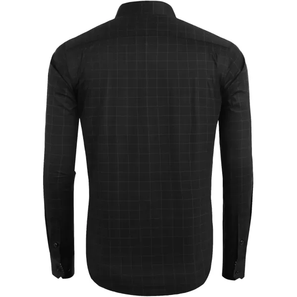 COOFANDY Men's Business Dress Shirt Long Sleeve Slim Fit Casual Button Down Shirt