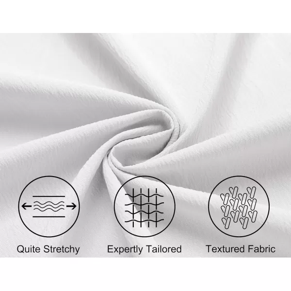 COOFANDY Mens Casual Button Down Shirt Summer Beach Shirts Long Sleeve Cuban Collared Tropical Textured Shirts