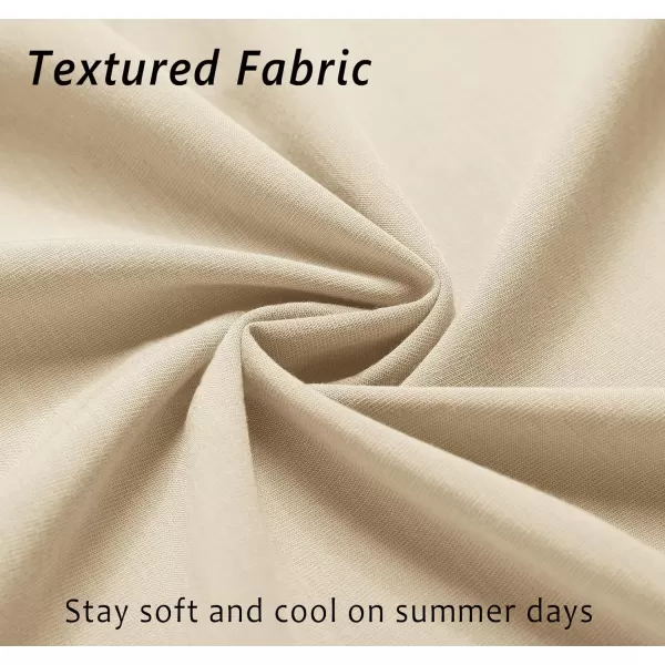 COOFANDY Men's Casual Button Down Shirts Short Sleeve Cuban Collar Shirt Summer Beach Wear