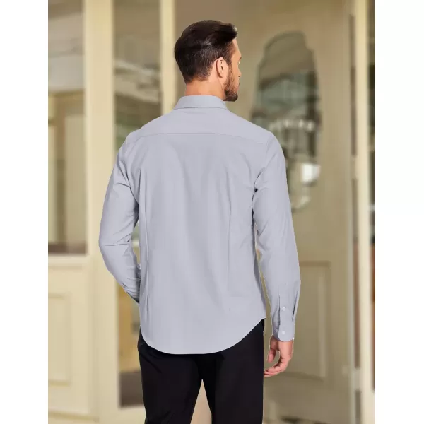 COOFANDY Men's Dress Shirt Wrinkle Free Long Sleeve Button Down Formal Shirts
