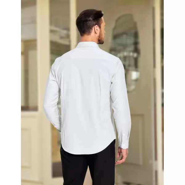 COOFANDY Men's Dress Shirt Wrinkle Free Long Sleeve Button Down Formal Shirts