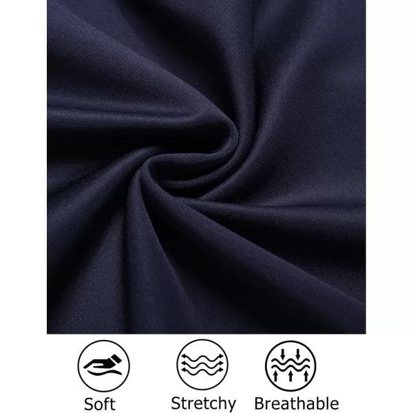 COOFANDY Mens Dress Shirts Stretch Athletic Fit Short Sleeve Button Down Shirts Wrinkle Free
