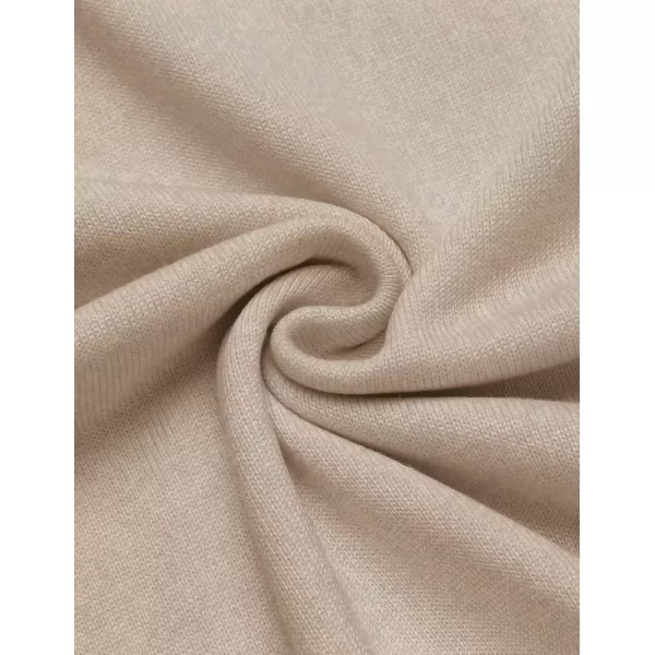 COOFANDY Men's Knitted Dress Sweater Casual V-Neck Slim Fit Pullover Knitwear Shawl Collar Sweaters