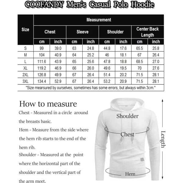 COOFANDY Men's Knitted Hoodies Hipster Casual Hooded Sweatshirt Long Sleeve Pullover Sweaters Slim Fit Polo Hoodie