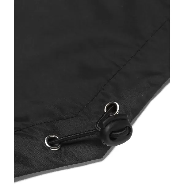 COOFANDY Men's Long Raincoat Ligtweight Rain Jacket Waterproof Outdoor Jackets with Hood