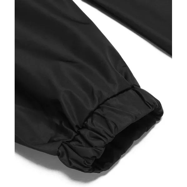 COOFANDY Men's Long Raincoat Ligtweight Rain Jacket Waterproof Outdoor Jackets with Hood