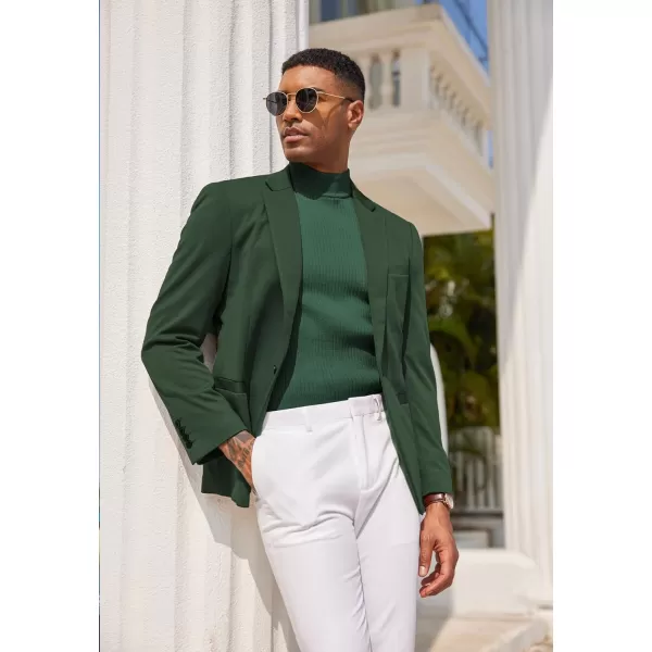 COOFANDY Men's Mock Turtleneck Sweater Short Sleeve Casual Basic Pullover Sweater Ribbed Knit Pullover Solid Tee