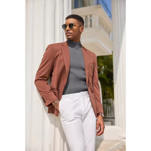 COOFANDY Men's Mock Turtleneck Sweater Short Sleeve Casual Basic Pullover Sweater Ribbed Knit Pullover Solid Tee