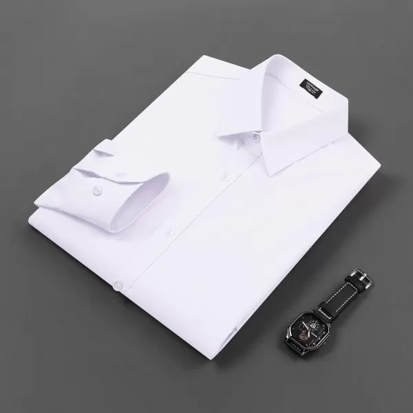 COOFANDY Men's Muscle Fit Dress Shirt Wrinkle Free Long Sleeve Button Down Shirt