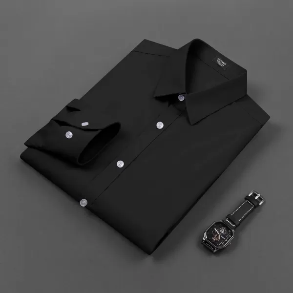 COOFANDY Men's Muscle Fit Dress Shirt Wrinkle Free Long Sleeve Button Down Shirt