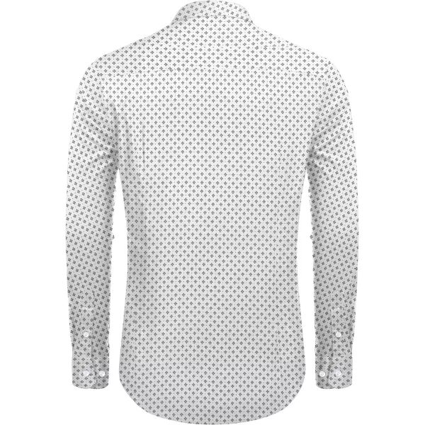 COOFANDY Men's Muscle Fit Dress Shirt Wrinkle Free Long Sleeve Button Down Shirt