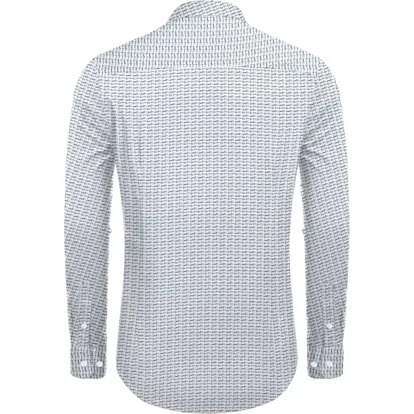 COOFANDY Men's Muscle Fit Dress Shirt Wrinkle Free Long Sleeve Button Down Shirt