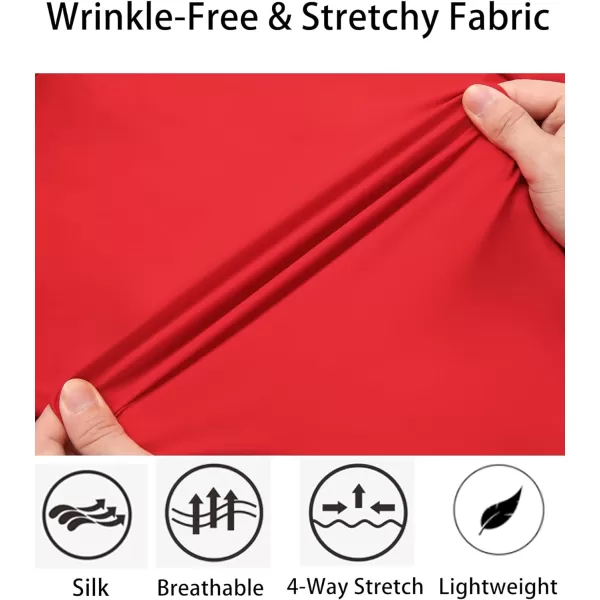 COOFANDY Men's Muscle Fit Dress Shirts Stretch Wrinkle-Free Long Sleeve Casual Button Down Shirts