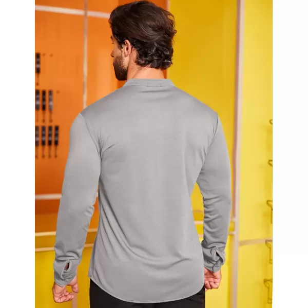 COOFANDY Mens Muscle Fit Dress Shirts Wrinkle Free Long Sleeve Casual Button Down Shirts