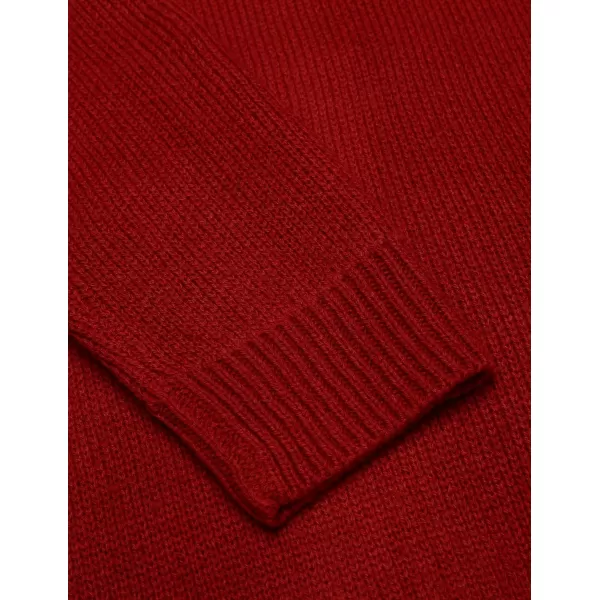 COOFANDY Men's Quarter Zip Pullover Sweater Casual Zip Up Polo Sweater Knit