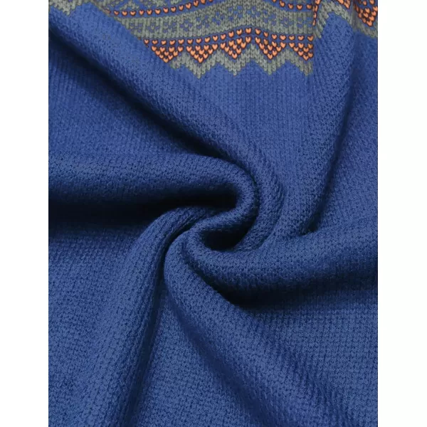 COOFANDY Men's Quarter Zip Pullover Sweater Casual Zip Up Polo Sweater Knit