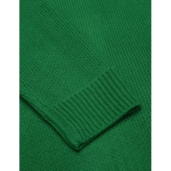 COOFANDY Men's Quarter Zip Pullover Sweater Casual Zip Up Polo Sweater Knit)