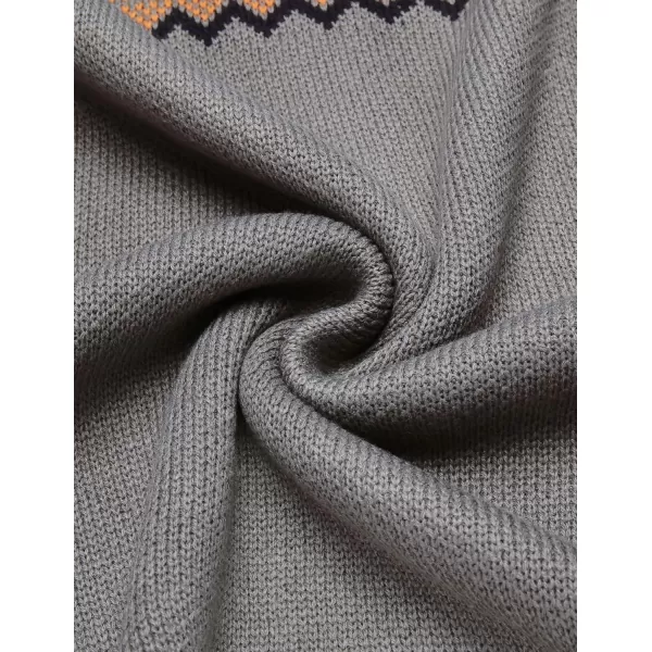 COOFANDY Men's Quarter Zip Pullover Sweater Casual Zip Up Polo Sweater Knit