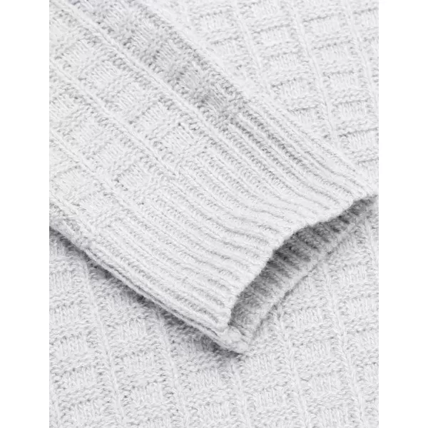 COOFANDY Men's Quarter Zip Sweaters Slim Fit Lightweight Cotton Knitted Casual Mock Neck Pullover Sweaters