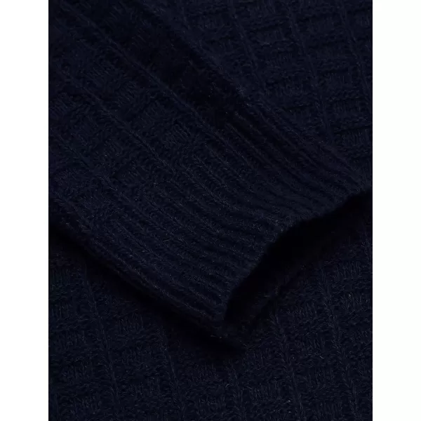 COOFANDY Men's Quarter Zip Sweaters Slim Fit Lightweight Cotton Knitted Casual Mock Neck Pullover Sweaters