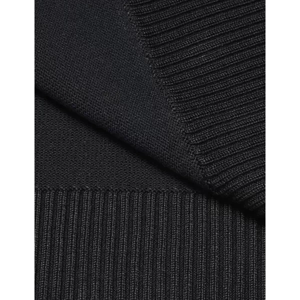 COOFANDY Men's Shawl Collar Pullover Sweater Relaxed Fit Casual Cotton Cable Knit Sweaters with Pockets