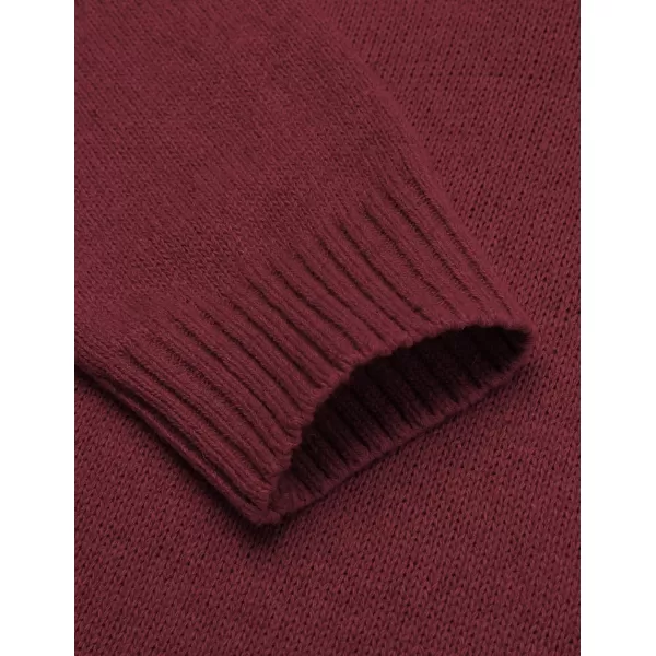 COOFANDY Men's Shawl Collar Pullover Sweater Relaxed Fit Casual Cotton Cable Knit Sweaters with Pockets