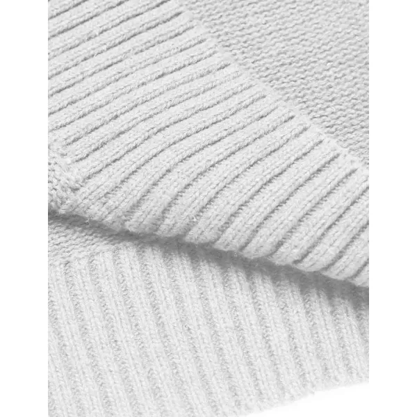 COOFANDY Men's Shawl Collar Sweaters V-Neck Relaxed Fit Cable Pullovers