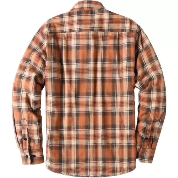 COOFANDY Men's Sherpa Lined Flannel Shirt Jacket Long Sleeve Button Up Fleece Plaid Shirts