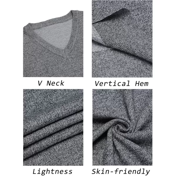 COOFANDY Men's Sleeveless Sweater Vest Lightweight V-Neck Cotton Vest Pullover