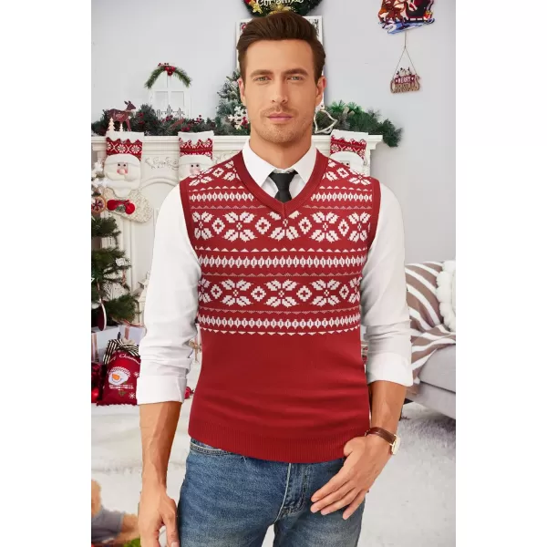 COOFANDY Men's Sleeveless Sweater Vest Lightweight V-Neck Cotton Vest Pullover