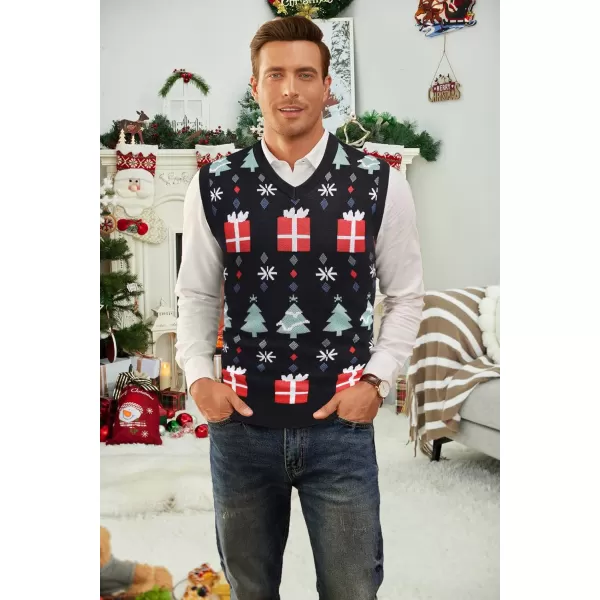COOFANDY Men's Sleeveless Sweater Vest Lightweight V-Neck Cotton Vest Pullover