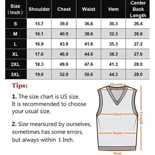 COOFANDY Men's Sleeveless Sweater Vest Lightweight V-Neck Cotton Vest Pullover