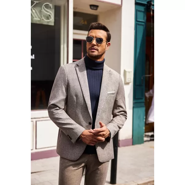 COOFANDY Men's Slim Fit Turtleneck Sweater Casual Pullover Sweater Lightweight Ribbed Sweater