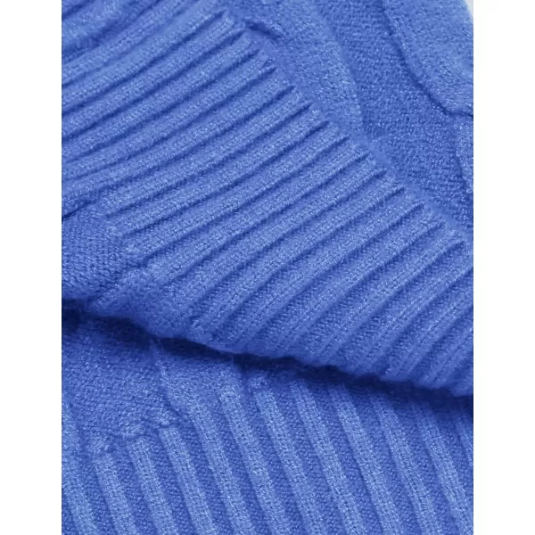 COOFANDY Men's Slim Fit Turtleneck Sweater Casual Twisted Knitted Pullover Sweaters