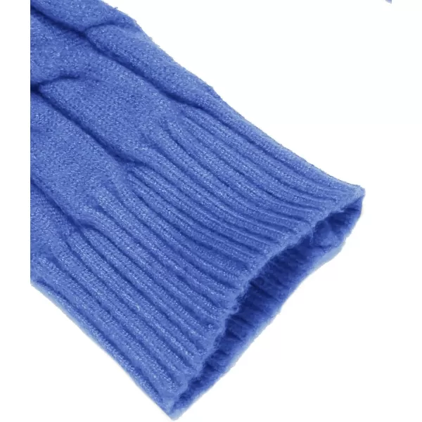 COOFANDY Men's Slim Fit Turtleneck Sweater Casual Twisted Knitted Pullover Sweaters