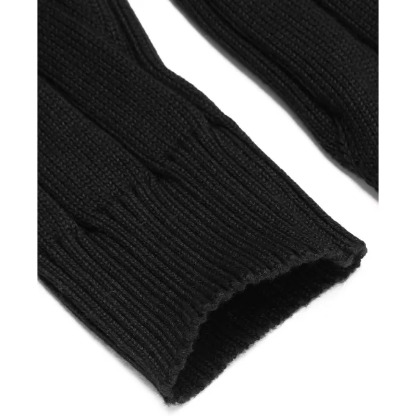 COOFANDY Men's Slim Fit Turtleneck Sweater Long Sleeve Casual Knitted Pullover Sweaters