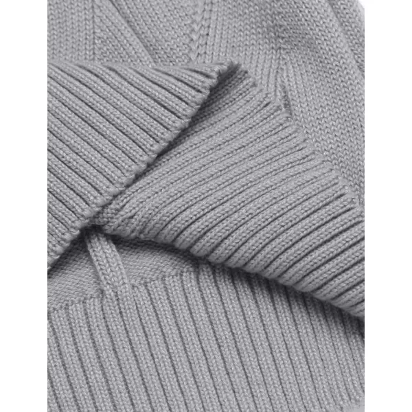 COOFANDY Men's Slim Fit Turtleneck Sweater Long Sleeve Casual Knitted Pullover Sweaters
