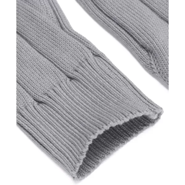 COOFANDY Men's Slim Fit Turtleneck Sweater Long Sleeve Casual Knitted Pullover Sweaters