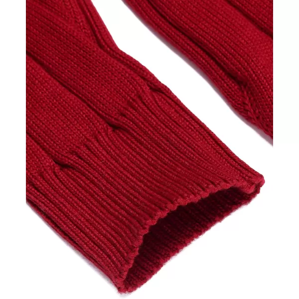 COOFANDY Men's Slim Fit Turtleneck Sweater Long Sleeve Casual Knitted Pullover Sweaters