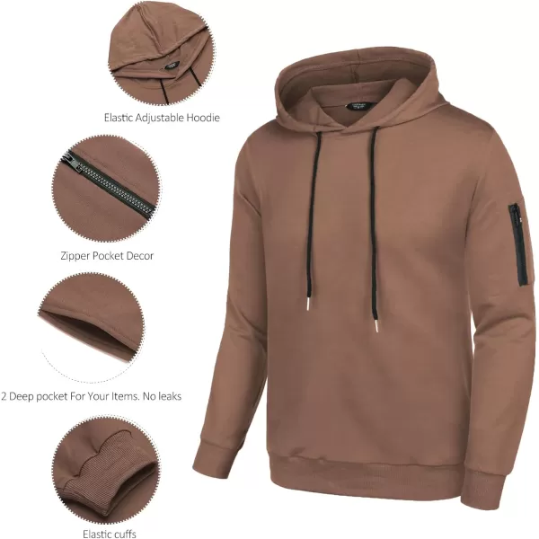 COOFANDY Men's Tracksuit 2 Piece Hooded Athletic Sweatsuits Casual Running Jogging Sport Suit Sets