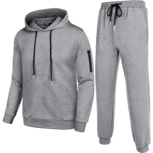COOFANDY Men's Tracksuit 2 Piece Hooded Athletic Sweatsuits Casual Running Jogging Sport Suit Sets