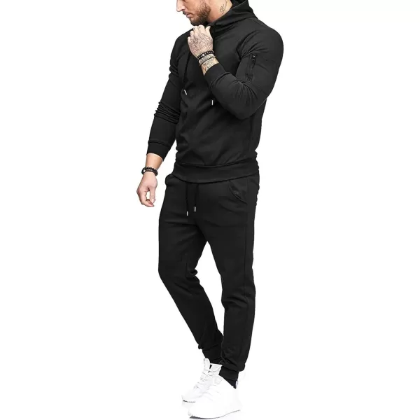 COOFANDY Men's Tracksuit 2 Piece Hooded Athletic Sweatsuits Casual Running Jogging Sport Suit Sets