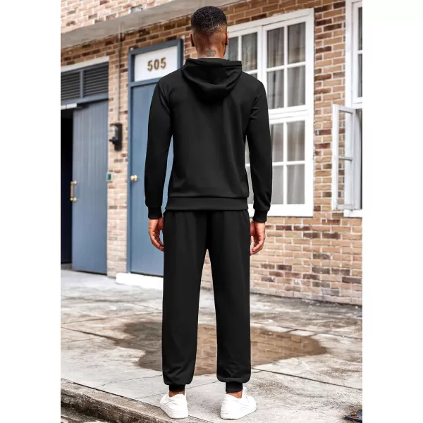 COOFANDY Men's Tracksuit 2 Piece Hoodie Athletic Sweatsuits Casual Jogging Suit Sets